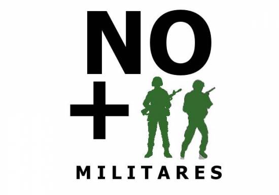 No más militares