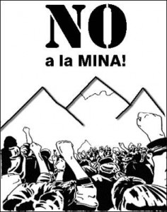 No a la mina Cuzcatlán