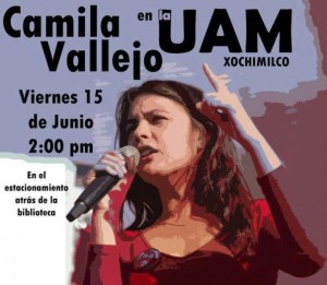 Camila Vallejo en la UAM