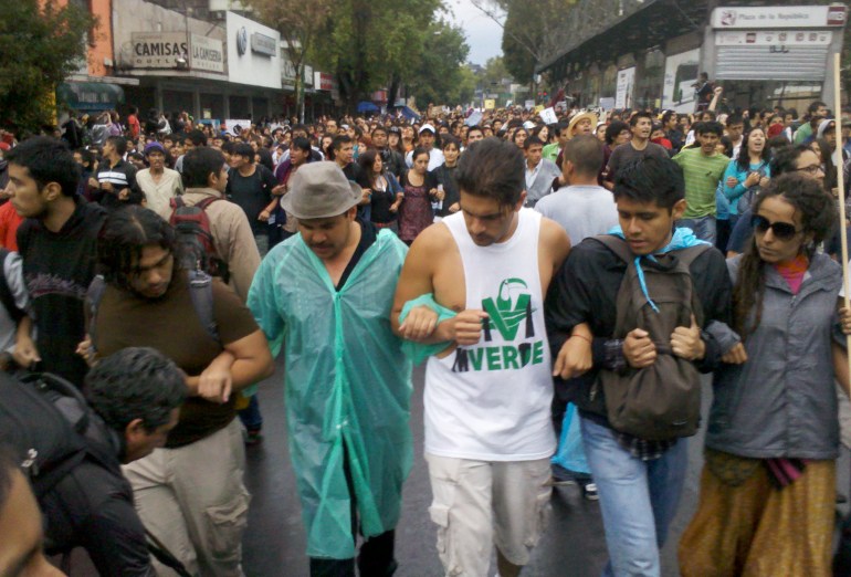 #YoSoy132 reivindica su persistencia como proceso civil de crítica