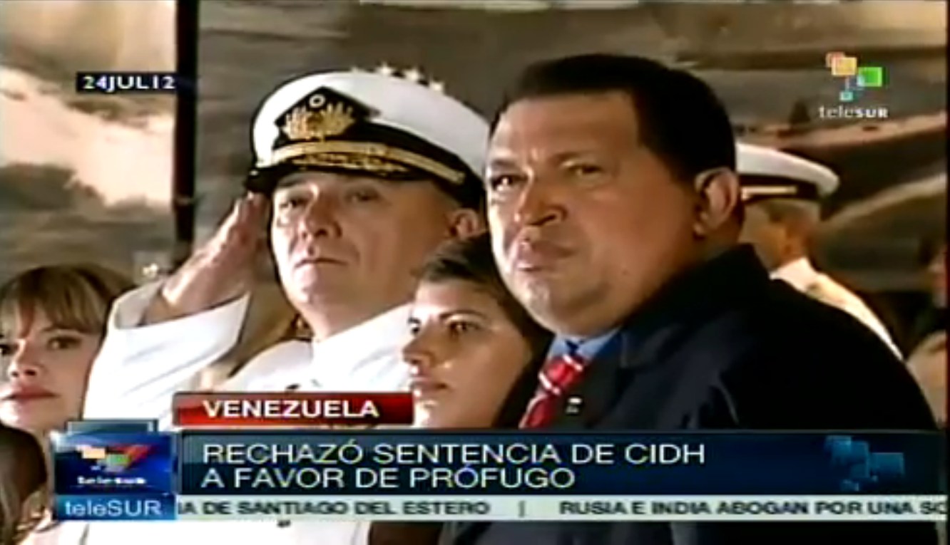Hugo Chávez ha realizado duras críticas al Sistema Interamericano de derechos humanos