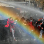Represión en Chile a marcha por educación gratuita y de calidad
