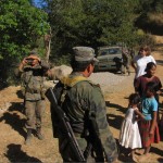 Militares en comunidades de Guerrero / Imagen: Tlachinollan