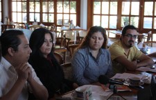 Simón Hernández León (Centro Prodh), Guadalupe Meléndez, Imelda Marrufo (Red Mesa de Mujeres de Cd. Juárez), Leopoldo Maldonado (Centro Prodh)