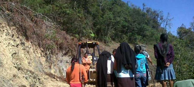 Habitantes de Huauchinango  se oponen a gasoducto