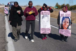 Familiares de mujeres desaparecidas/La Jornada