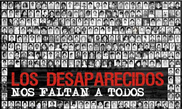 Desaparición forzada, práctica heredada en México: H.I.J.O.S.