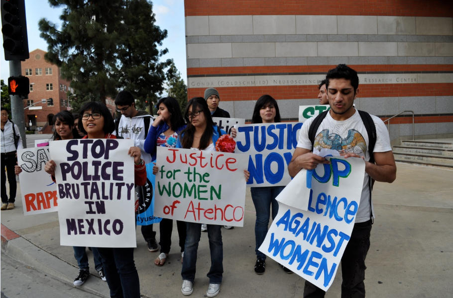 Mujeres de Atenco, buscan justicia  ante CIDH