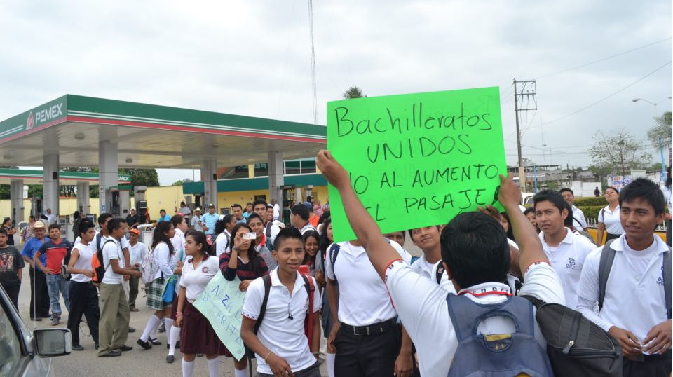 Gobierno de Oaxaca, indiferente ante manifestaciones de estudiantes
