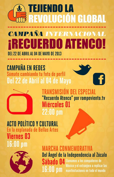 7°Aniversario Atenco – Evento político cultural