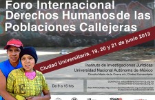 Foro poblaciones callejeras