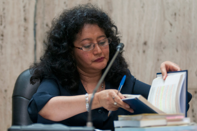 La juez Iris Yassmín Barrios/ Foto: Luis Soto/CP.