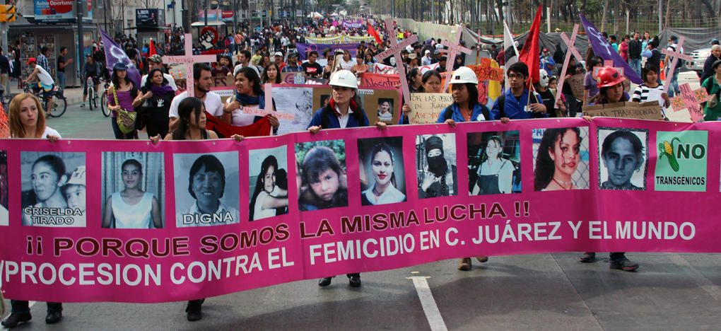 Contra el feminicidio / Foto:César Martínez