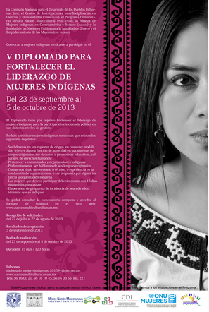 Liderazgo de las mujeres indígenas
