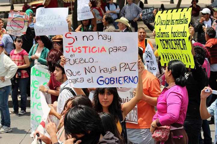 Manifestaciones en México/Foto: César Martínez