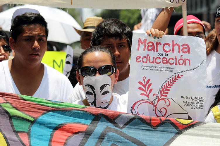 Marcha contra la imposición, imagen de archivo/Foto: César Martínez