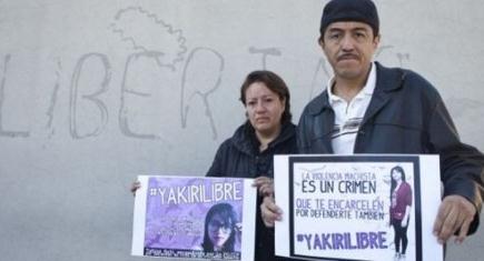Familiares de Yakiri exigen su libertad/Foto: Tomada de Twitter