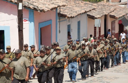 Policía Comunitaria en Guerrero/Foto retomada de Proceso