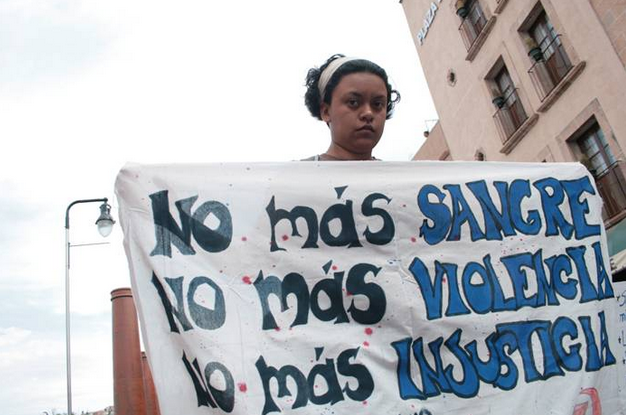 No más sangre e injusticia | Imagen retomada de Zacatecasonline