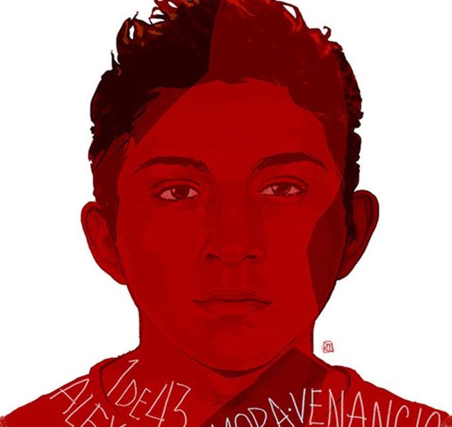 Alexander Mora Venancio, uno de los 43 normalistas de #Ayotzinapa desaparecidos por el Estado | Imagen retomada de Desinformémonos