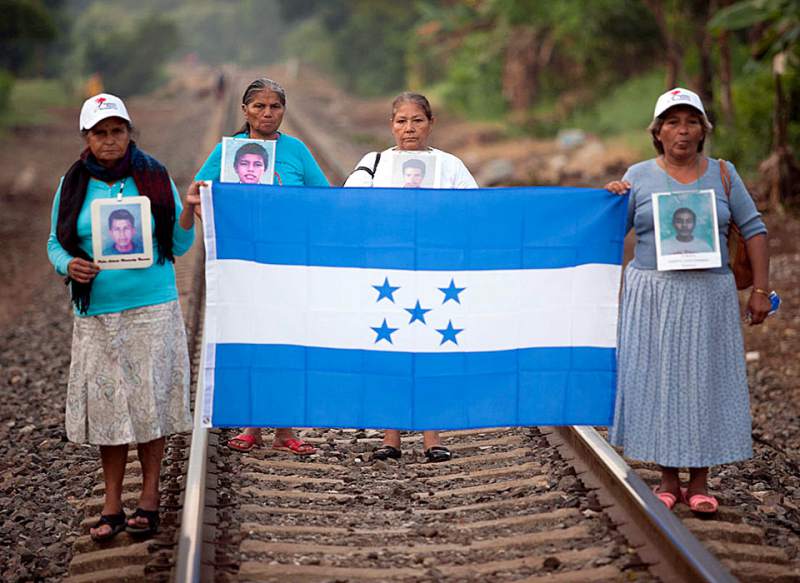 Madres hondureñas en busca de sus hijos, migrantes desaparecidos en México | Foto: El Heraldo de Honduras
