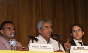 Vidulfo Rosales y Aber Barrera del CDH Tlachinollan | Foto: La Jornada de Oriente