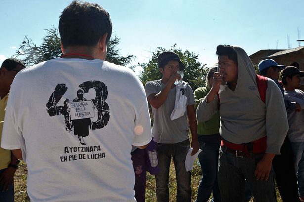 La búsqueda incansable de los normalistas en Iguala, Guerrero