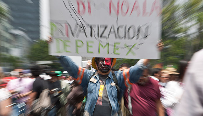 Protestas contra la reforma - AM Querétaro
