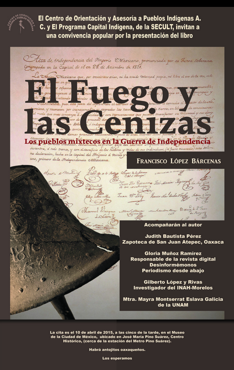 Presentación de libro sobre mixtecos en la Guerra de Independencia