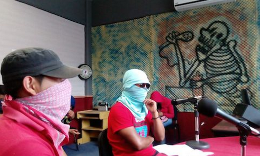 Normalistas toman temporalmente estaciones de radio en Chilpancingo y Atoyac por Ayotzinapa y contra las elecciones