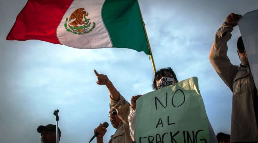 Oposición ciudadana y comunitaria al fracking