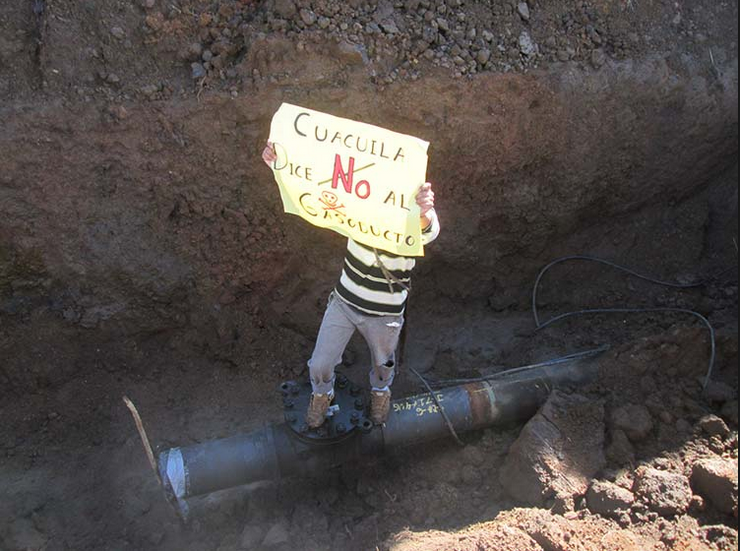 Oposición a un gasoducto en Puebla - Municipios Puebla