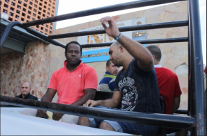 Migrantes cubanos, en imagen de Sipse de 2012