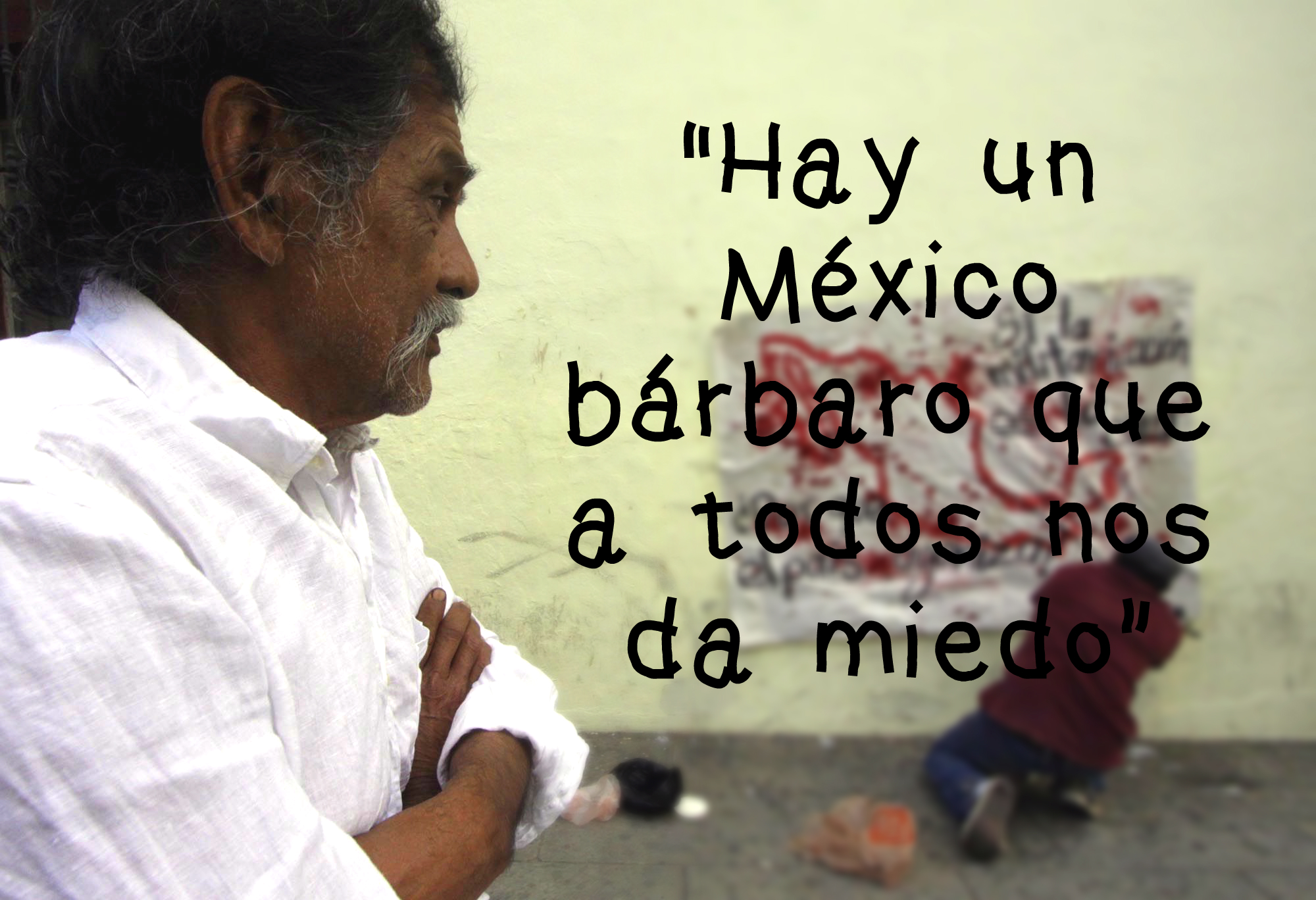 “Hay un México bárbaro que a todos nos da miedo”: Francisco Toledo