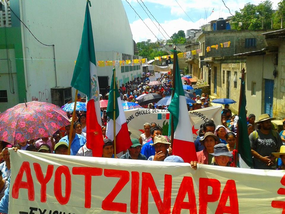Marcha en Tila, Chiapas