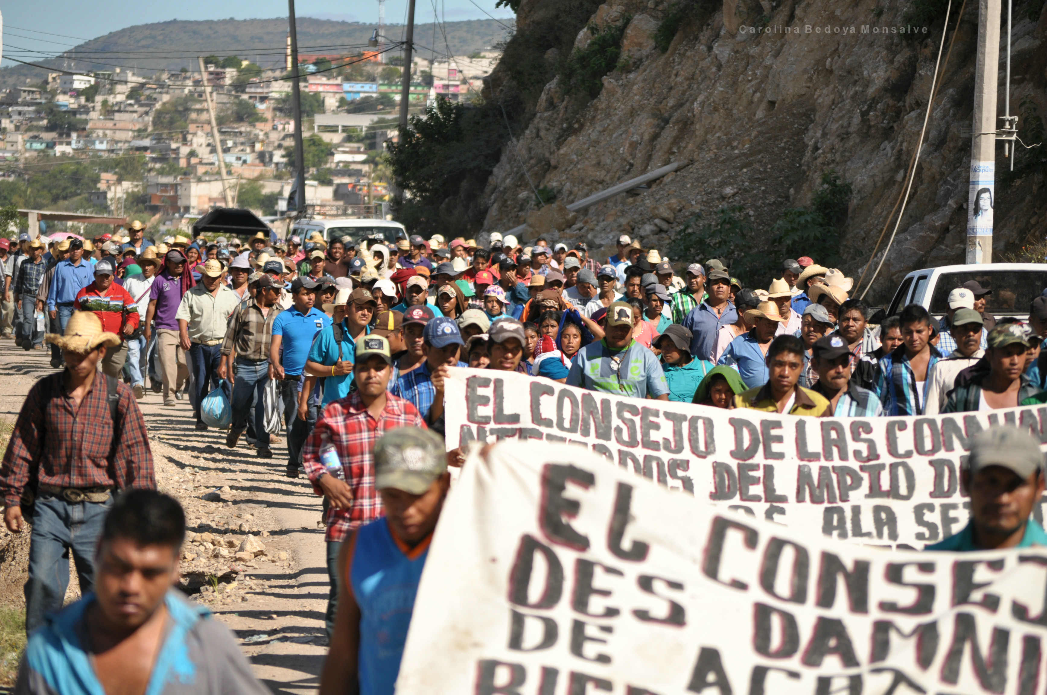 Caravana: “La Montaña se levanta contra el hambre y la discriminación”