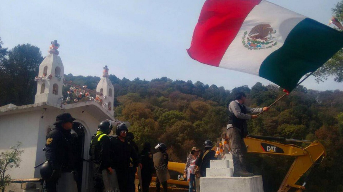 Sociedad civil resiste en Xochicuautla e Higa se niega a detener las demoliciones ilegales