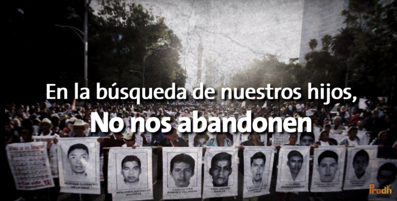 Video: Familiares de los 43 piden a la CIDH que el GIEI se quede
