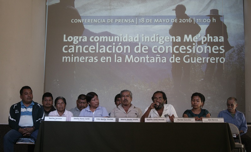 Comunidad indígena Me’phaa logra cancelación de concesiones mineras en la Montaña de Guerrero