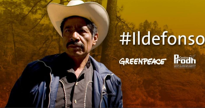 #IldefonsoLibre exigen Greenpeace, AI y Prodh