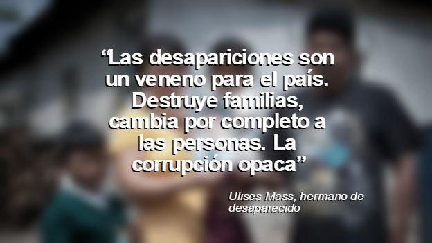 “Las desapariciones son un veneno para el país. Destruye familias, cambia por completo a las personas”: Ulises Mass, hermano de desaparecido
