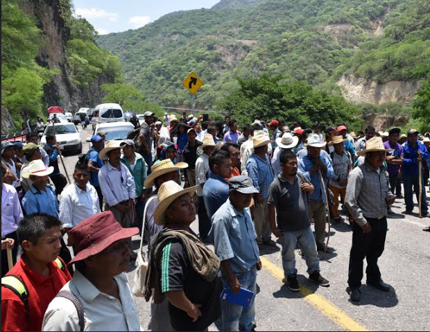 Movilizaciones en La Montaña de Guerrero por el derecho a la alimentación
