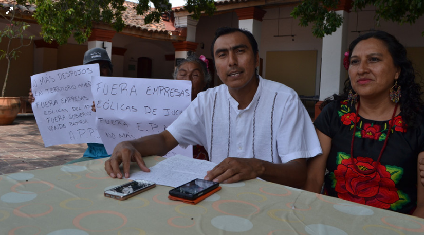 Denuncian que juez favorece a empresa eólica en el Istmo de Tehuantepec