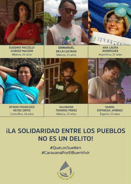 Acción urgente por activistas ambientales detenidos en Nicaragua