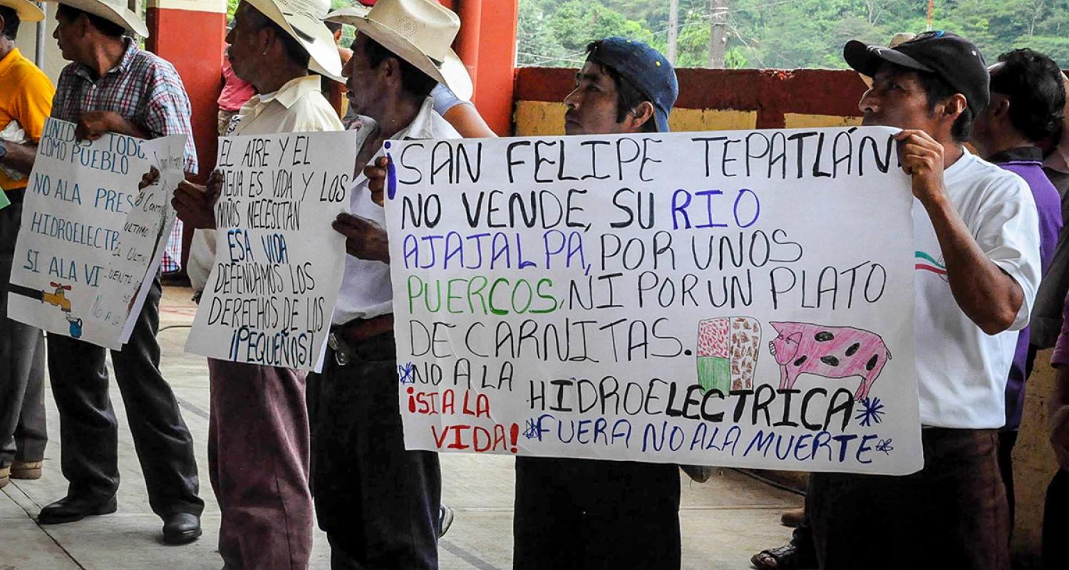 Juez ordena suspensión inmediata de la Hidroeléctrica Puebla 1 en favor del pueblo tutunaku