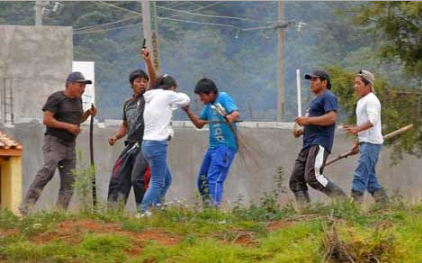 Denuncian ONG uso de grupos de choque contra movimiento social en Chiapas