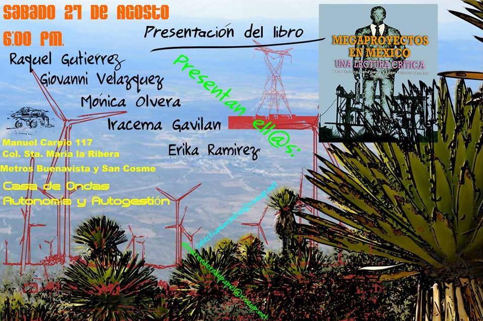 Presentación del libro «Megaproyectos en México. Una lectura crítica»