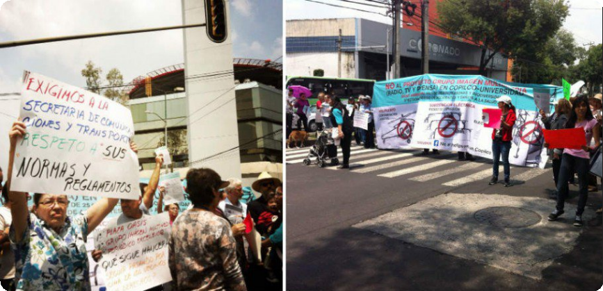 Protestan vecinos contra proyecto de Grupo Imagen en Coyoacán