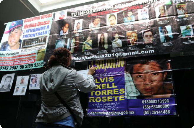 Familiares de desaparecidos en Guerrero unifican sus búsquedas