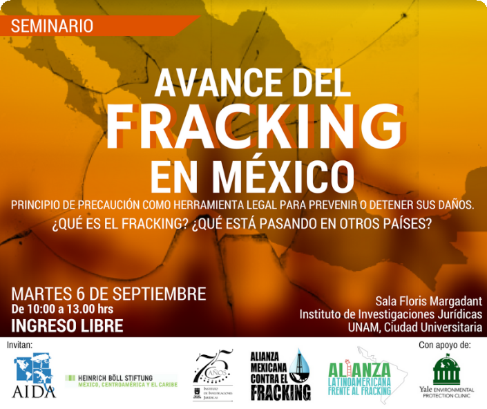 Seminario «Avance del fracking en México»